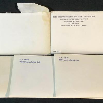 Lot of U.S. Mint Uncirculated Coin Sets – Multiple Years