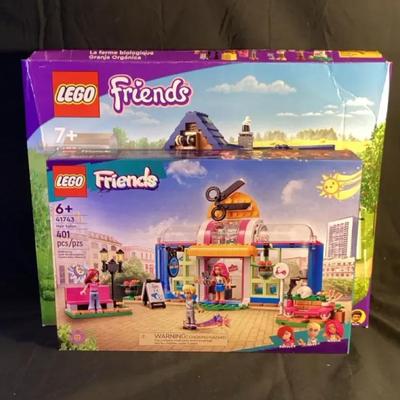 LEGO Friends Lot: Organic Farm 41721 + Hair Salon 41743 New In Box