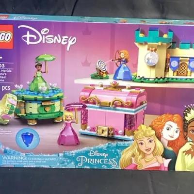 LEGO Disney Princess Aurora Merida & Tiana Enchanted Creations 43203 New In Box