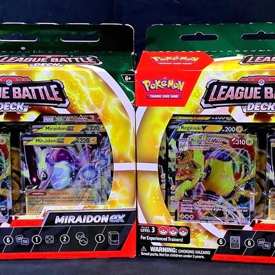 New Pokémon League Battle Decks