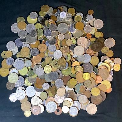 Lots Of Foreign Coins