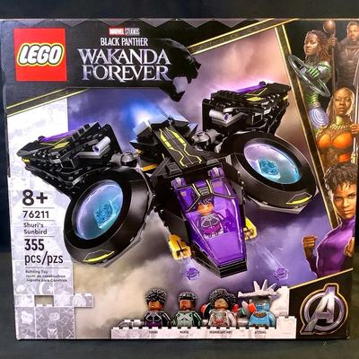 New Lego Marvel Black Panther Shuri’s Sunbird 