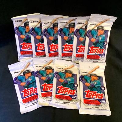 New 2023 Topps Baseball Trading Cards