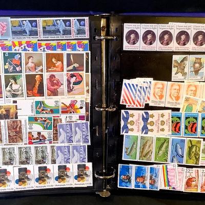 Large Album of U.S. Postage Stamps – Mint & Used Collection