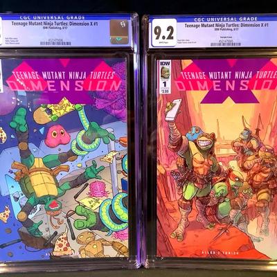 9.2 Graded TMNT Comics