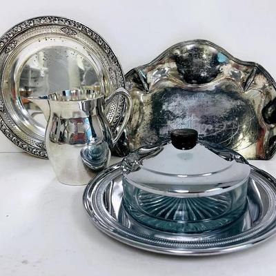 Silver Plate Serve Ware and More