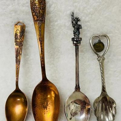 Copper and More Souvenir State Spoons