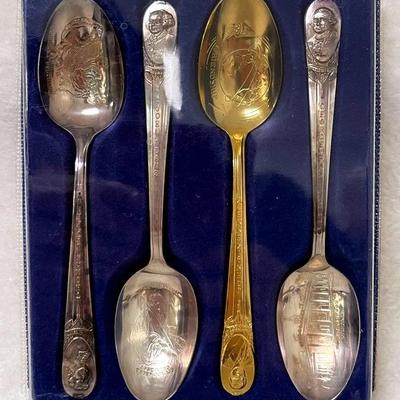 Presidential Silver Plate Spoon Collection