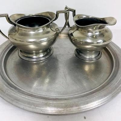 Silver Plate Cream & Sugar and More