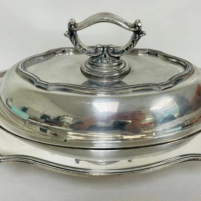 LBS Co Sheffield Vintage Lidded Serving Dish
