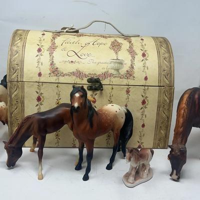 Horses And Trunk
