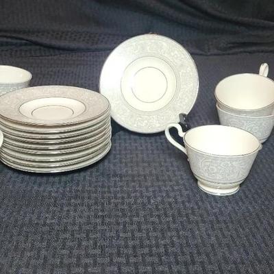 Franciscan Masterpiece China Cups/Saucers 