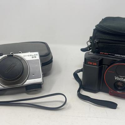 Vivitar And Ricoh Cameras