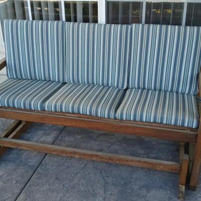 Rocking Porch Bench