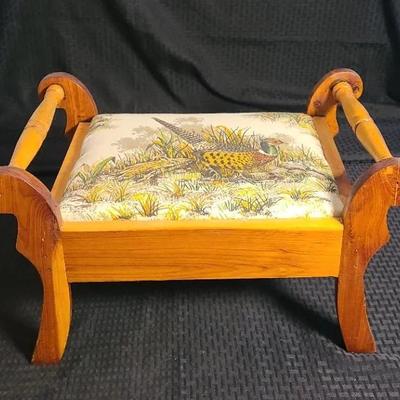 Wood Foot Stool