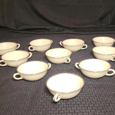 Lenox "Montclair " Footed Teacups 