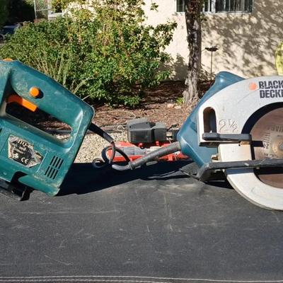 Black And Decker Circular Saw And More 