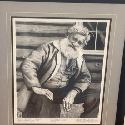 "Now Back in '98" Limited Edition Lithograph by Fred Machetanz