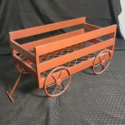 Metal Red Wagon