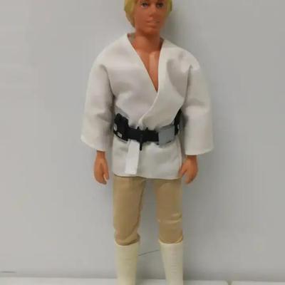 Vintage Luke Skywalker Action Figure – Large Format