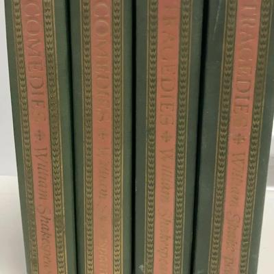 Four-Volume Set: The Comedies and Tragedies of Shakespeare – Random House Edition