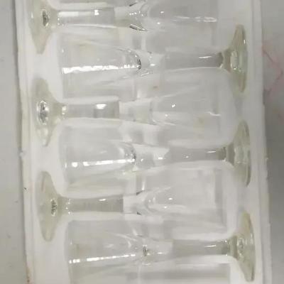 Aalborg Akvavit Crystal Schnapps or Shot Glass Set of 6