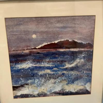 Framed C. Sanders Turner Artwork