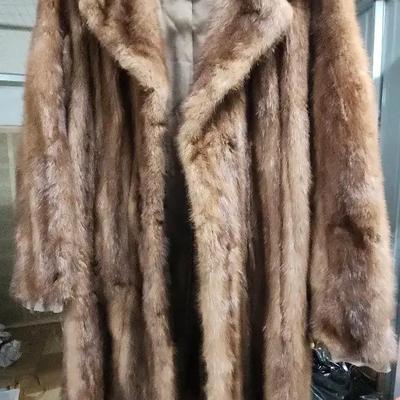 Yudofsky Furriers Full-Length Fur Coat