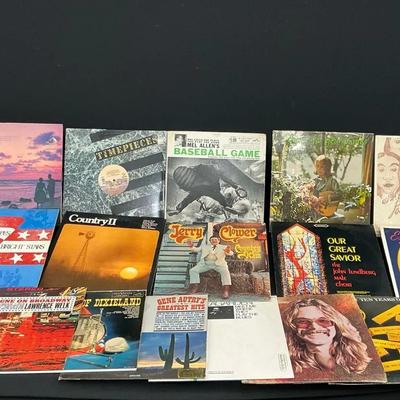12 Inch Country Vinyl Lot 