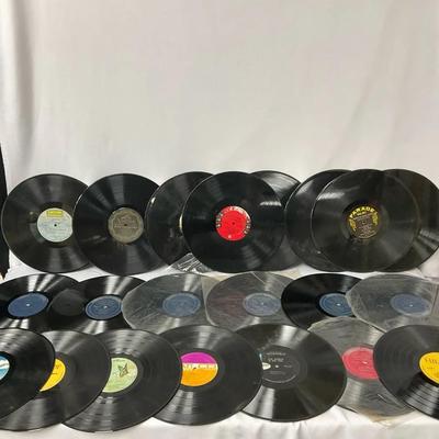 12 Inch 20 Loose Vinyl Records Lot 