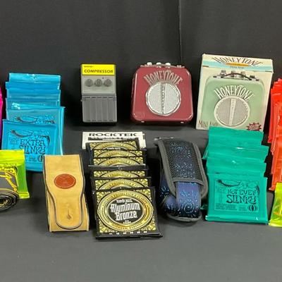 Guitar Strings / Straps / Mini Amp