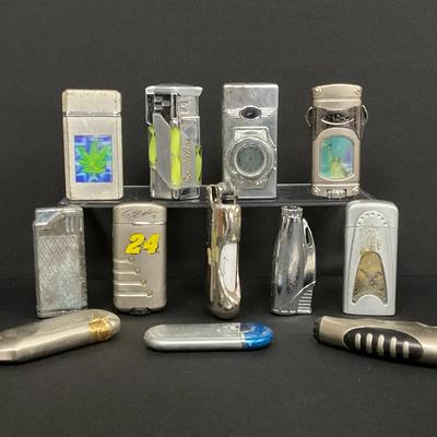 Silver Toned Lighters
