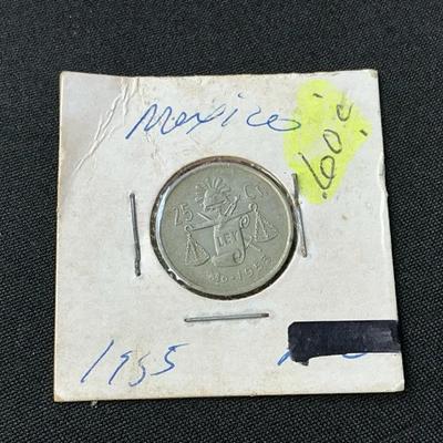 1953 Mexico Coin