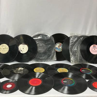 12” Vinyl Lot And Mini Deca Lot 6”