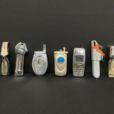 Phone And Tool Themed Lighters