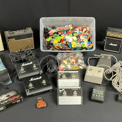 Hundreds Of Guitar Picks & Friends