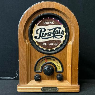 Vintage Pepsi-Cola AM/FM Radio 