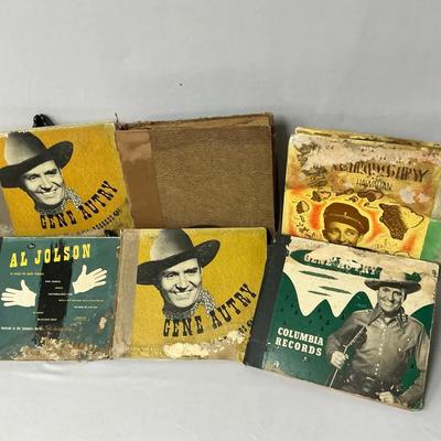 Country Six Inch Vinyl Book Lot 