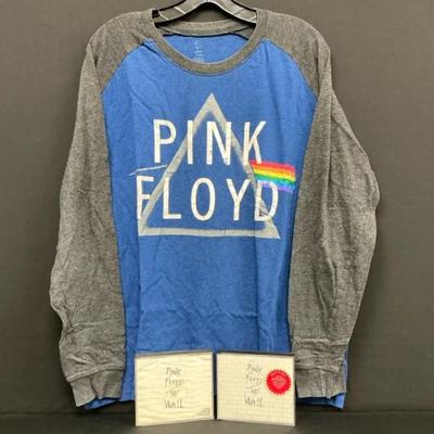 Pink Floyd Shirt and The Wall CDs