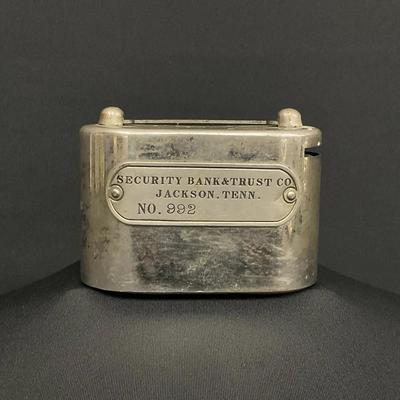 Metal Coin Bank - Security Bank & Trust Co.