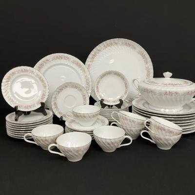 Dansico Collection Tea House Rose Fine China