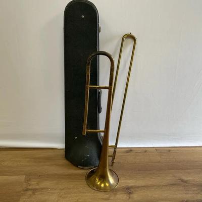 Vintage Slide Trombone 