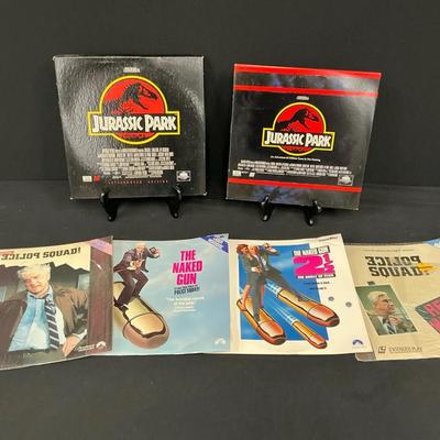 Jurassic Park 1 Lazer Disc Lot