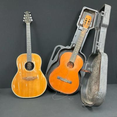 Damaged Matrix Acoustic Guitar & Missing Strings Almeria 
