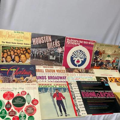 Christmas Rudolf Vinyl Lot