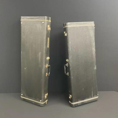 Paired Hard Shell Guitar Cases
