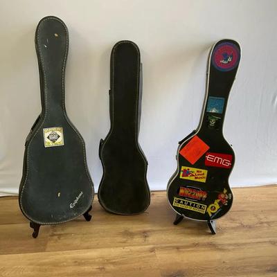 Guitar Acoustic Hard Case Lot 
