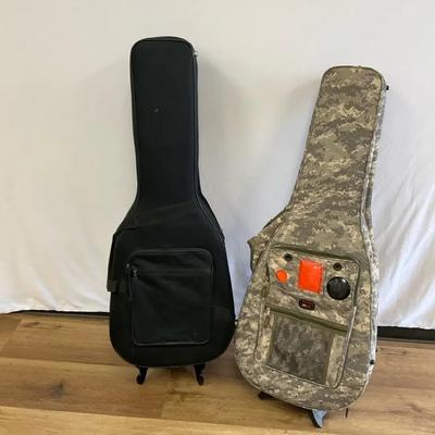 Two SBD CA. Locking Hard/Soft Electric Guitar Cases 