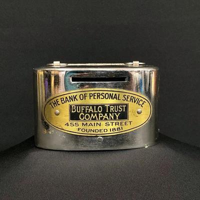 Metal Coin Bank - Buffalo Trust Co.