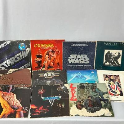 Star Wars And Rock N Roll Vinyl Lot